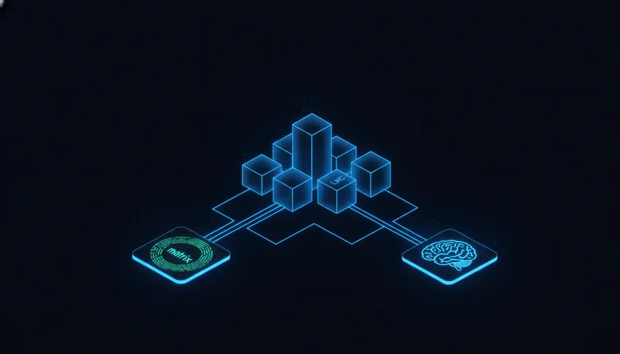 Proxmox-Container-Infrastruktur mit Matrix-Anbindung
